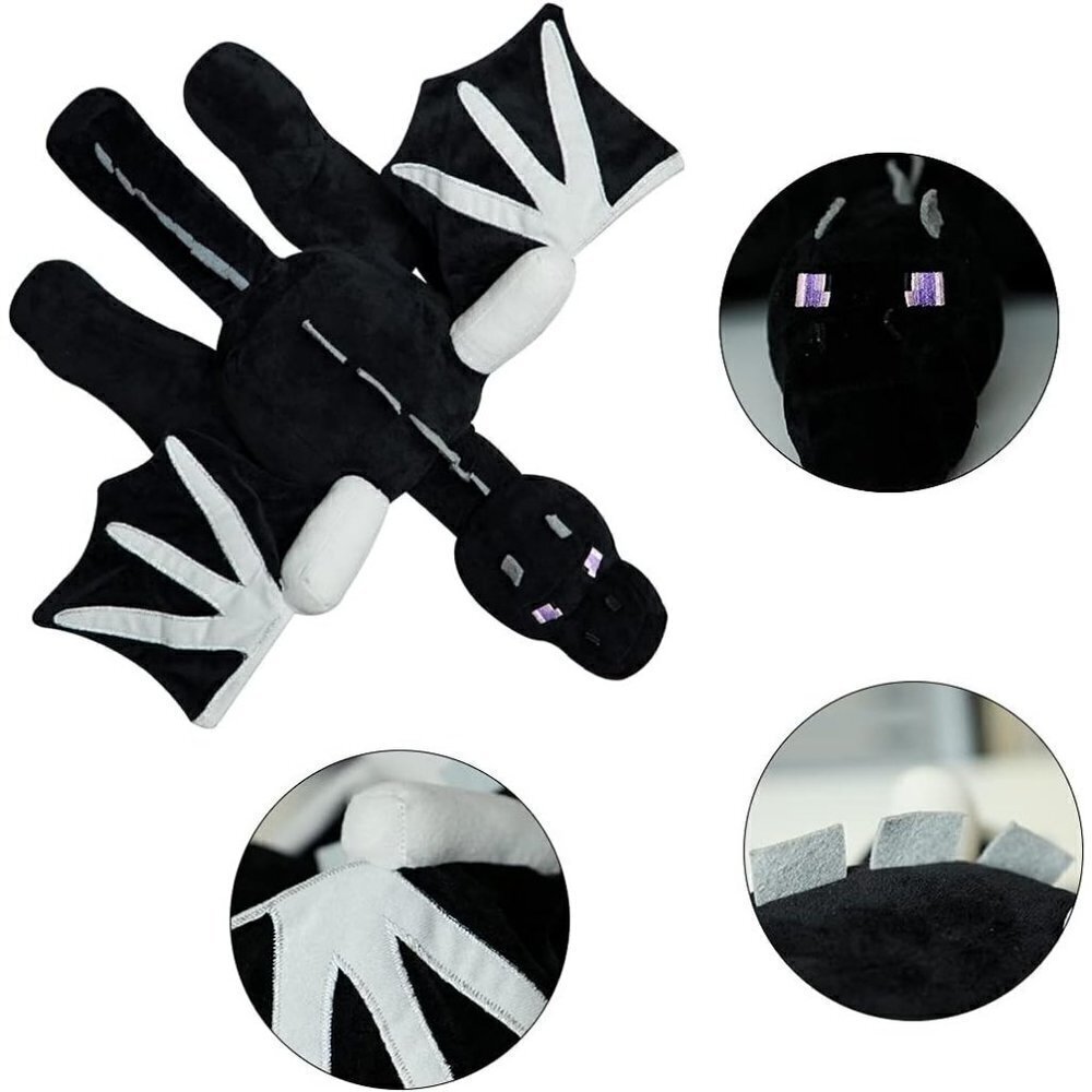 11.8"/30cm Game Plush for  Birthday Gift Ender Dragon Plush Toys - Picture 3 of 7